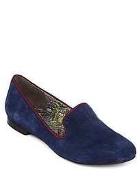 jcpenney Jcptm Hue Suede Smoking Slippers