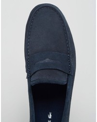 Lacoste Navire Suede Penny Loafers