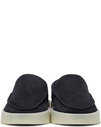 Fear Of God Navy Suede The Loafer Loafers
