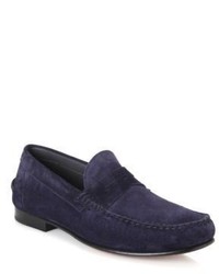 To Boot New York Cromwell Suede Penny Loafers