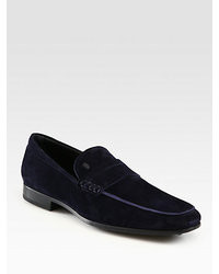 Tod's Suede Moccasins
