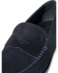 Tod's Boston Light Suede Loafers