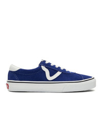 Vans Blue Suede Sport Sneakers