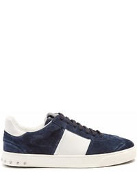 Valentino Fly Crew Low Top Leather Trainers