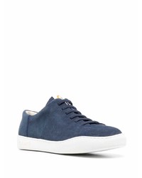 Camper Lace Up Low Top Suede Sneakers