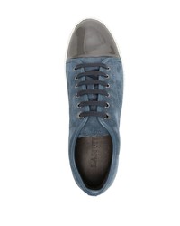 Lanvin Leather Toecap Sneakers