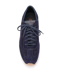 Santoni Low Lace Up Sneakers