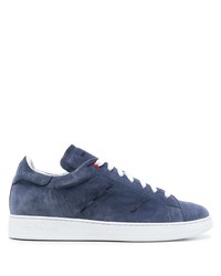 Kiton Low Top Suede Sneakers