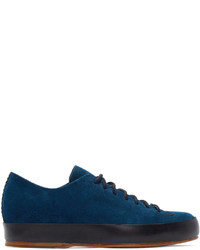 Feit Navy Hand Sewn Sneakers