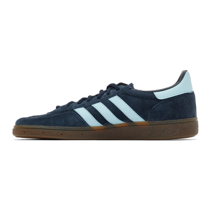 adidas Originals Navy Handball Spezial Sneakers, $120 | SSENSE | Lookastic