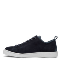 Ps By Paul Smith Navy Suede Miyata Sneakers