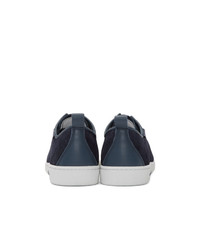 Ps By Paul Smith Navy Suede Miyata Sneakers