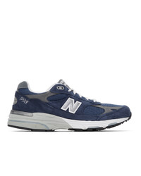 New Balance Navy Us Made 993 Sneakers