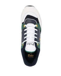 Polo Ralph Lauren Panelled Design Low Top Sneakers