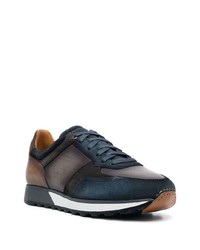 Magnanni Panelled Lace Up Sneakers