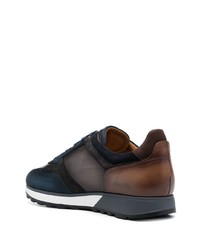 Magnanni Panelled Lace Up Sneakers