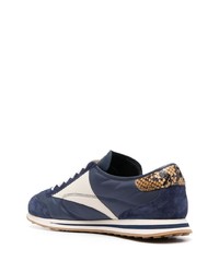 Bally Panelled Suede Sneakers