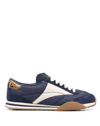 Bally Panelled Suede Sneakers