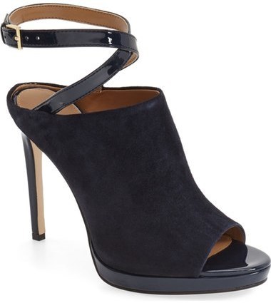 ankle strap mules