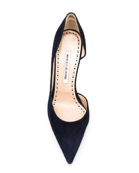 Manolo Blahnik Bb Classy Pointed Toe Pumps