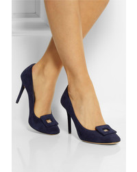 Charlotte Olympia Catherine Suede Pumps
