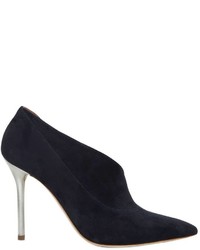Malone Souliers 100mm Crystal Suede Pumps