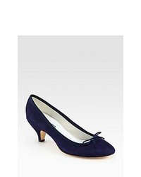 Repetto Gisele Suede Pumps Ink