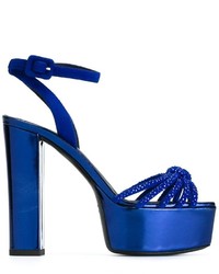 Giuseppe Zanotti Design Knot Platform Sandals