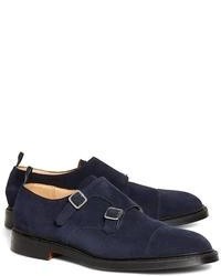 Navy Suede Shoes