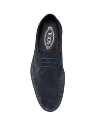Tod's Suede Leather Lace Up Shoes
