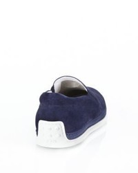 Tod's Suede Slip On Espadrille Sneakers