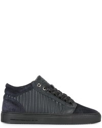 Android Homme Quilted Panel Lace Up Sneakers