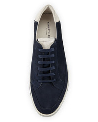 Kenneth Cole Brand Prize Suede Sneaker Navy