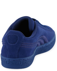 Puma Classic Badge Suede Sneaker Blue