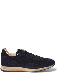Officine Creative Keino Perforated Suede Sneakers