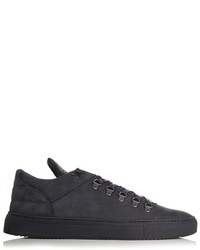 Filling Pieces Low Top Suede Trainers