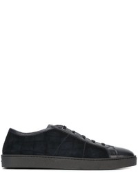 Santoni Contrast Sneakers