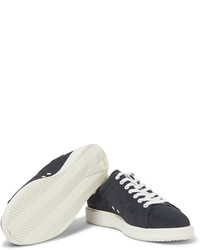 Golden Goose Deluxe Brand Starter Leather Trimmed Perforated Suede Sneakers