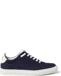 Ami Suede And Leather Sneakers
