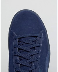 Puma Suede Classic Casual Emboss Sneakers In Blue 36137202
