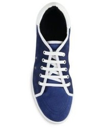 Jimmy Choo Suede Lace Up Sneakers