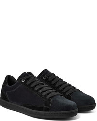 Brioni Two Tone Suede Sneakers