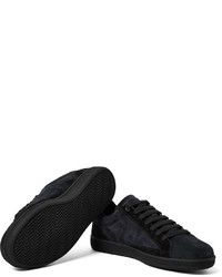Brioni Two Tone Suede Sneakers