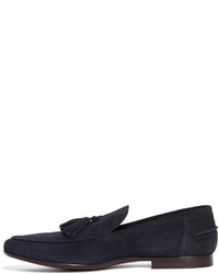Brooks Brothers Suede Tassel Loafers
