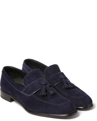 Brioni Tasselled Suede Loafers
