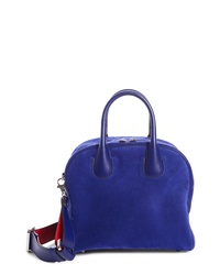 Christian Louboutin Marie Jane Small Suede Satchel