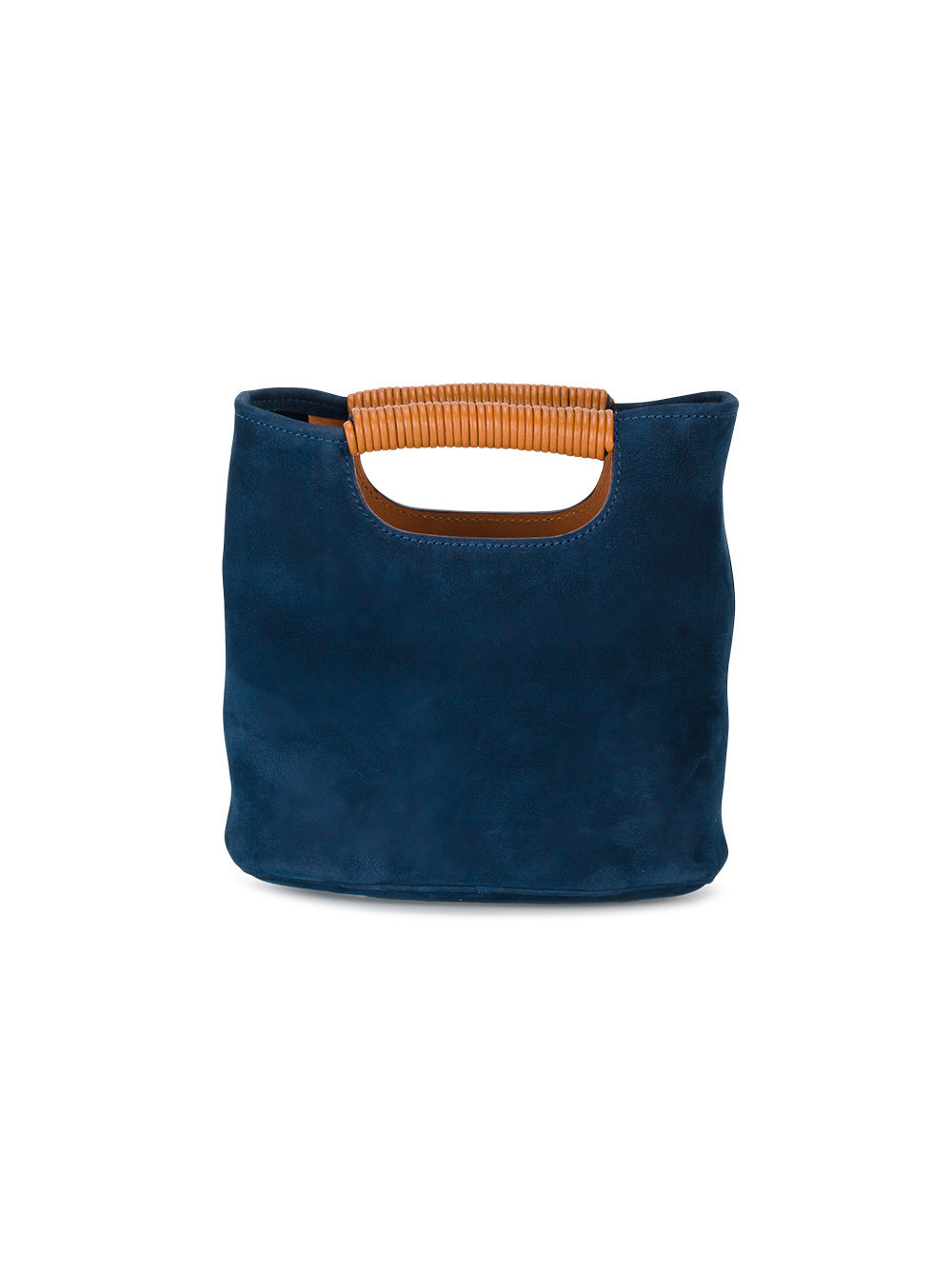 Simon Miller Navy Birch Mini Suede Tote Bag, $619 | farfetch.com