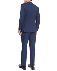 Ralph Lauren Anthony Basic Trim Fit Wool Suit Navy