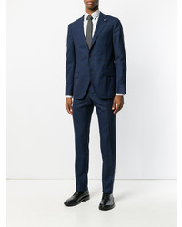 Lardini Check Slim Fit Suit