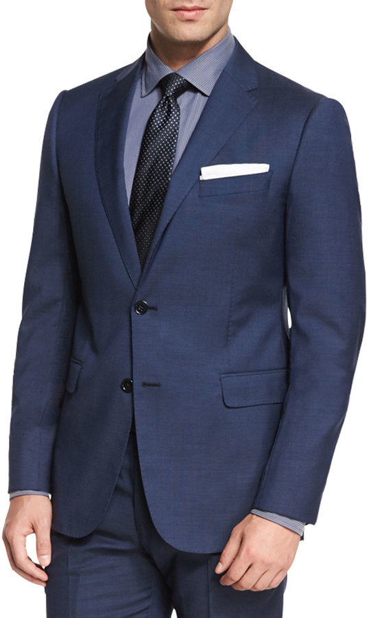 Giorgio Armani Blue Suit Clearance, SAVE 60%.